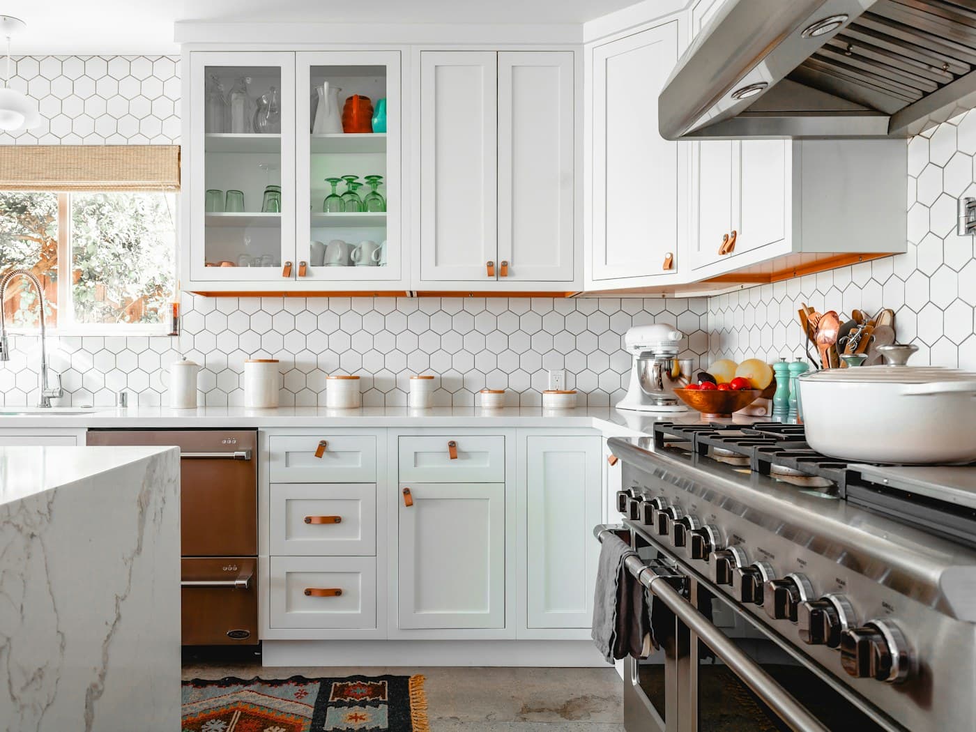 Kitchen elevation study, illustrative kitchen planning image