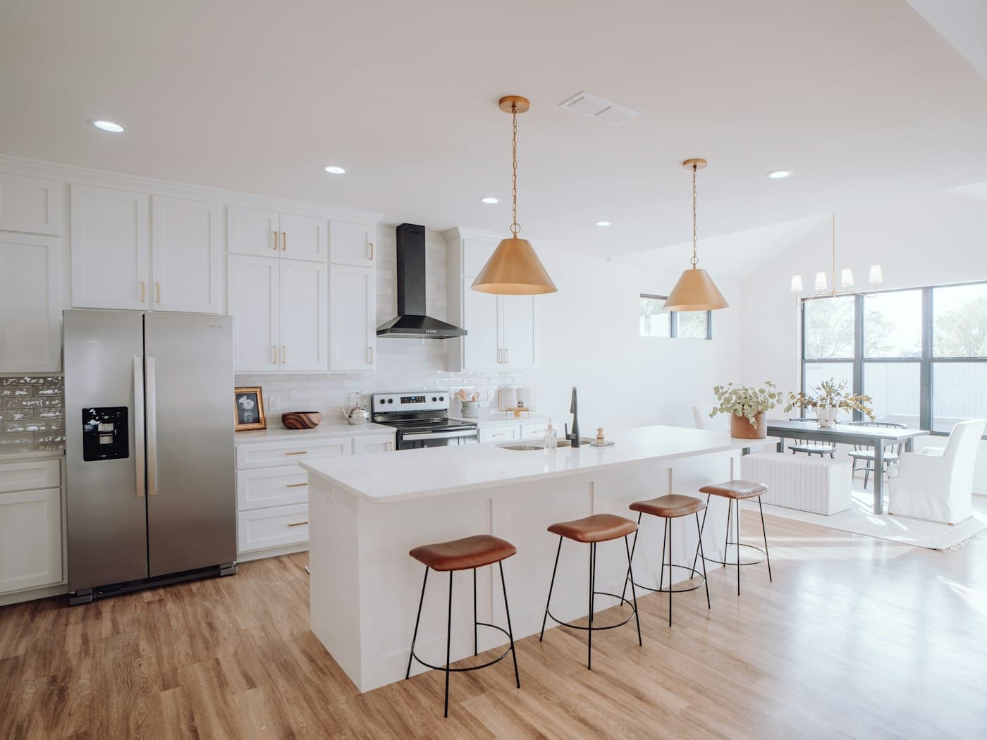 Kitchen elevation study, illustrative kitchen planning image