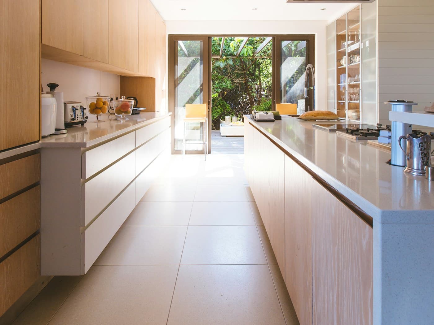 Coordinated remodel concept, illustrative kitchen planning image
