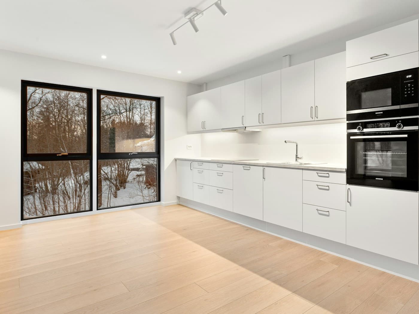 Kitchen elevation study, illustrative kitchen planning image